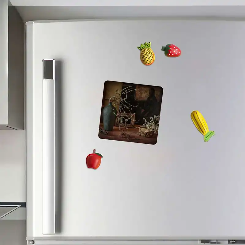 مگنت طرح نقاشی رنگ روغن مدل mg10045