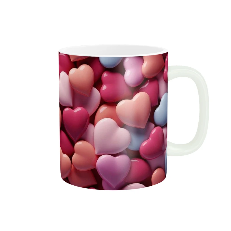 ماگ پاد آفرین مدل قلبی کد DKC1086 