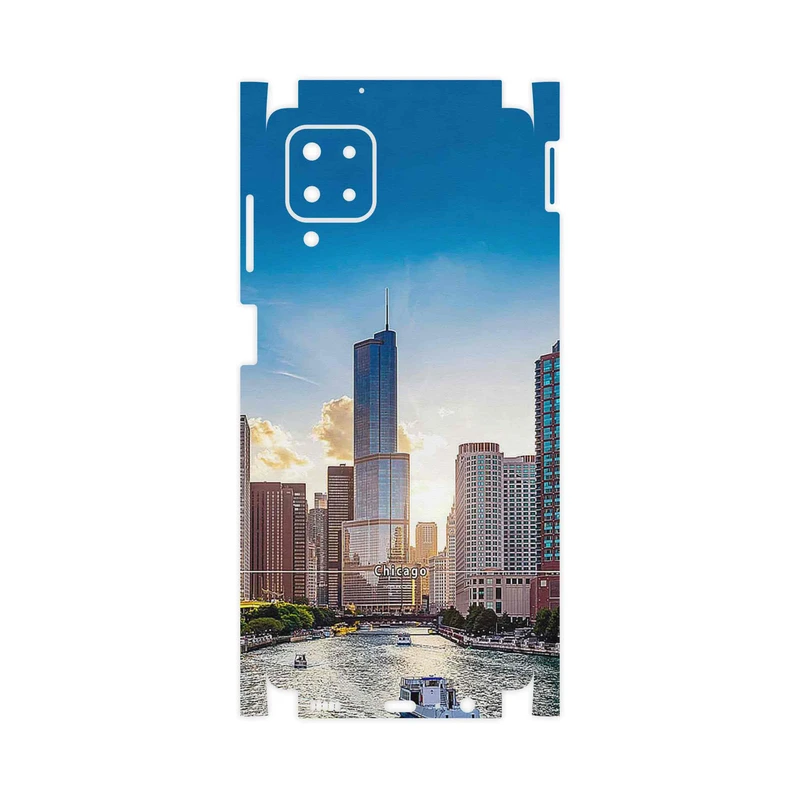 برچسب پوششی ماهوت مدل City of Chicago-FullSkin مناسب برای گوشی موبایل سامسونگ Galaxy F12
