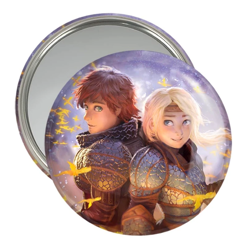 آینه جیبی خندالو مدل اژدها سواران DreamWorks Dragons  کد 13748