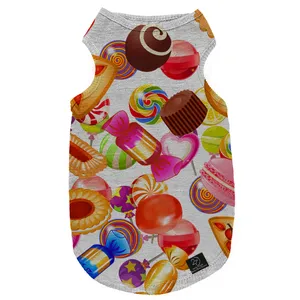 لباس سگ و گربه 27 طرح Full Candy کد MH692 سایز XL