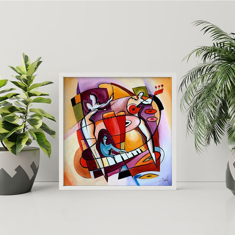 تابلو طرح هنری مدل EP574