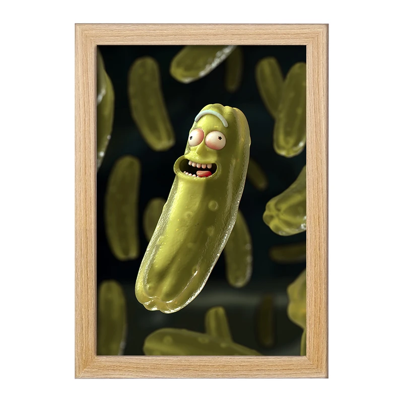 تابلو خندالو مدل ریک و مورتی کد F166