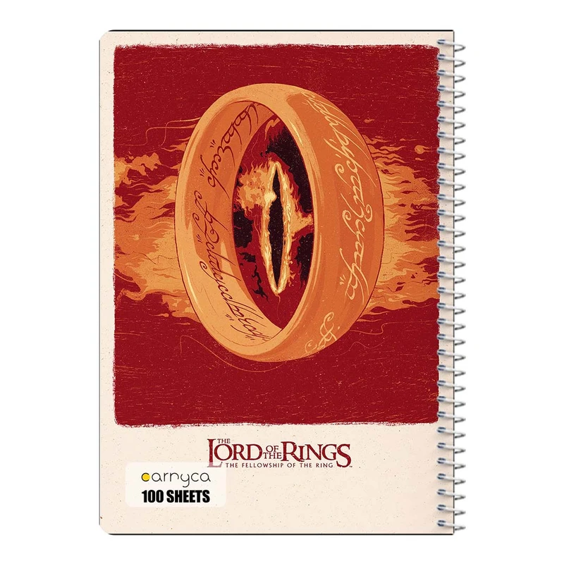 دفتر مشق 100 برگ سیمی کارنیکا طرح ارباب حلقه ها Lord of the Rings کد 17140