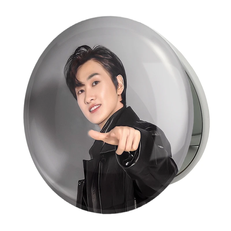 آینه جیبی خندالو طرح اینهیوک گروه سوپر جونیور Super Junior مدل تاشو کد 21379