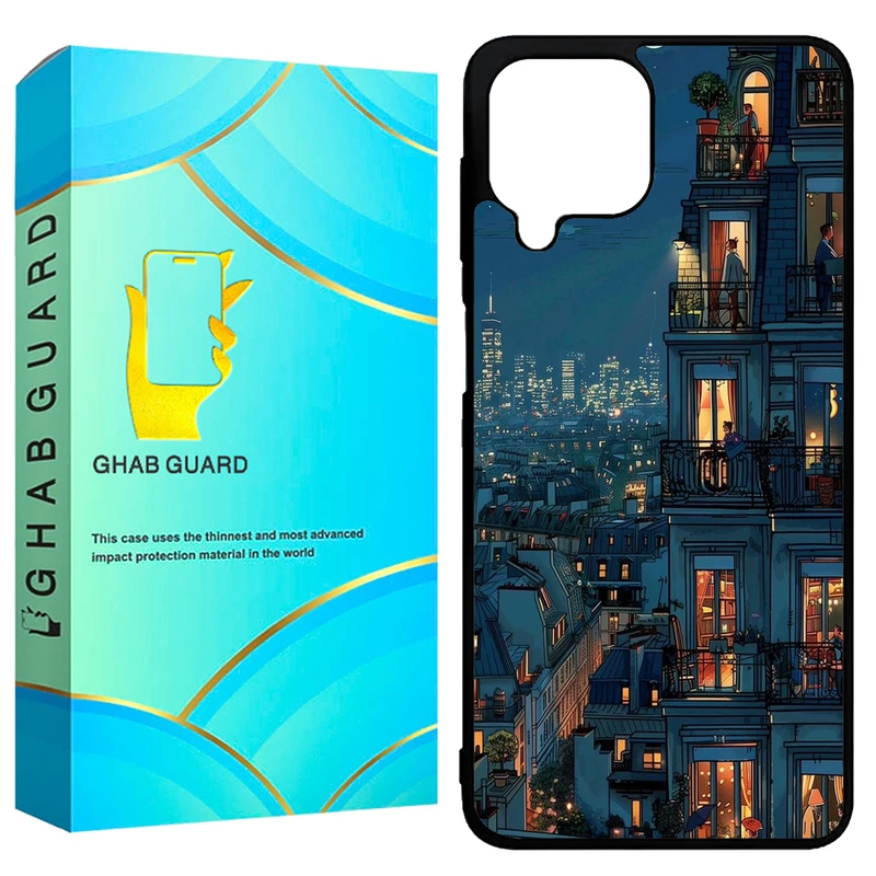 کاور قاب گارد طرح شب مدل GCHPA224 مناسب برای گوشی موبایل سامسونگ Galaxy A22 4G / M22 4G / M32 4G  