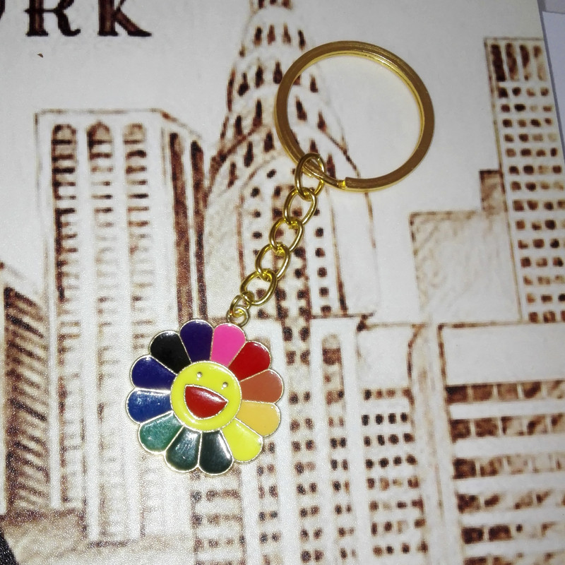 جاکلیدی دخترانه مدل گل آفتابگردان