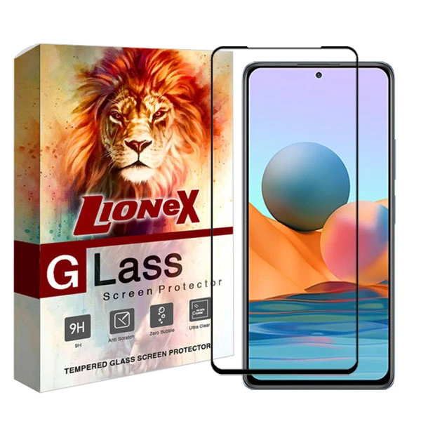 محافظ صفحه نمایش سرامیکی لایونکس مدل CRLUX مناسب برای گوشی موبایل شیائومی Redmi Note 10 Pro