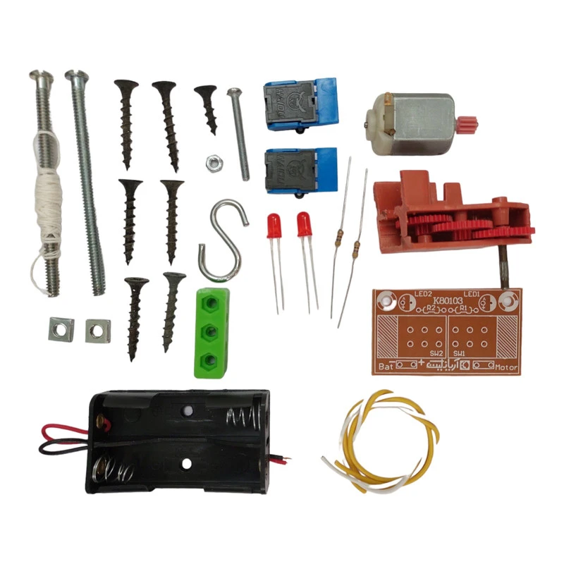 کیت آموزشی مدل جرثقیل کد vk124