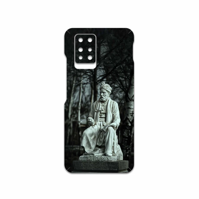 برچسب پوششی ماهوت مدل Ferdowsi-Logo مناسب برای گوشی موبایل اینفینیکس Note 10 Pro