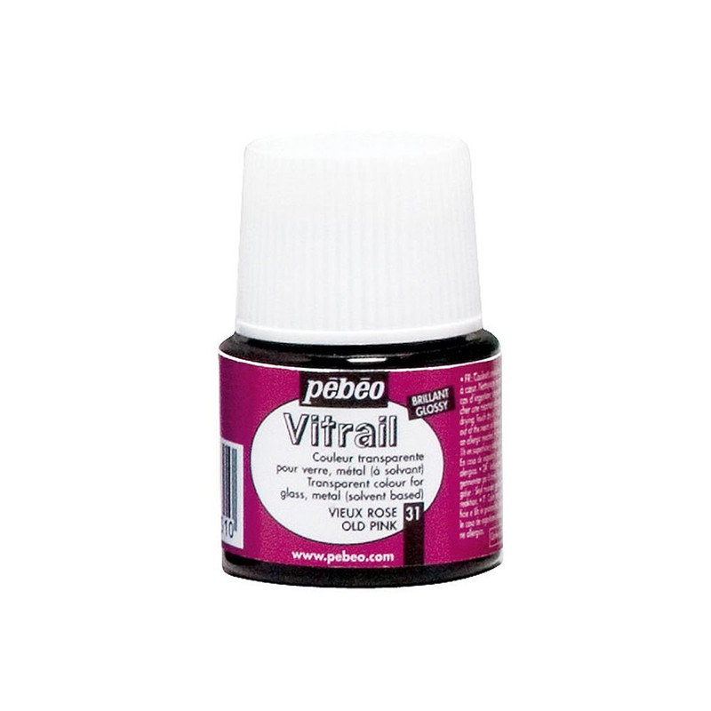 رنگ ویترای پ ب او شفاف مدل Old Pink 31 حجم 45 میلی لیتر