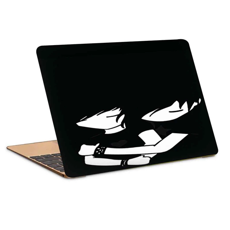 استیکر لپ تاپ طرح black love کد c-71مناسب برای لپ تاپ 15.6 اینچ