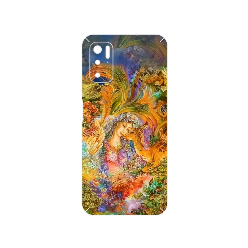 برچسب پوششی ماهوت مدل Persian miniature 3 مناسب برای گوشی موبایل شیائومی Poco M3 Pro 5G