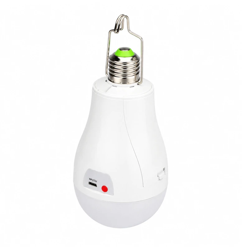 چراغ اضطراری مدل LED شارژی سرپیچی 30 وات NEL HL-E06L 