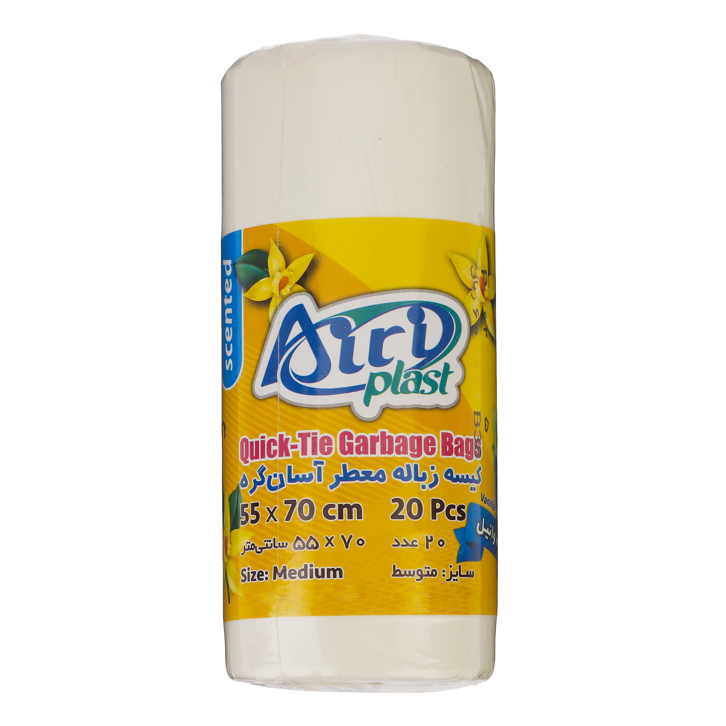 کیسه زباله آیری پلاست مدل آسان گره بسته 20 عددی