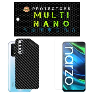 Multi Nano X-SFC Screen Protector For Realme Narzo 20 Pro with back skin