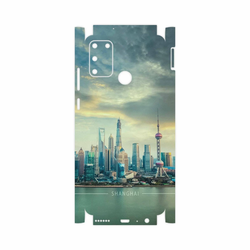 برچسب پوششی ماهوت مدل Shanghai City-FullSkin مناسب برای گوشی موبایل آنر 9A
