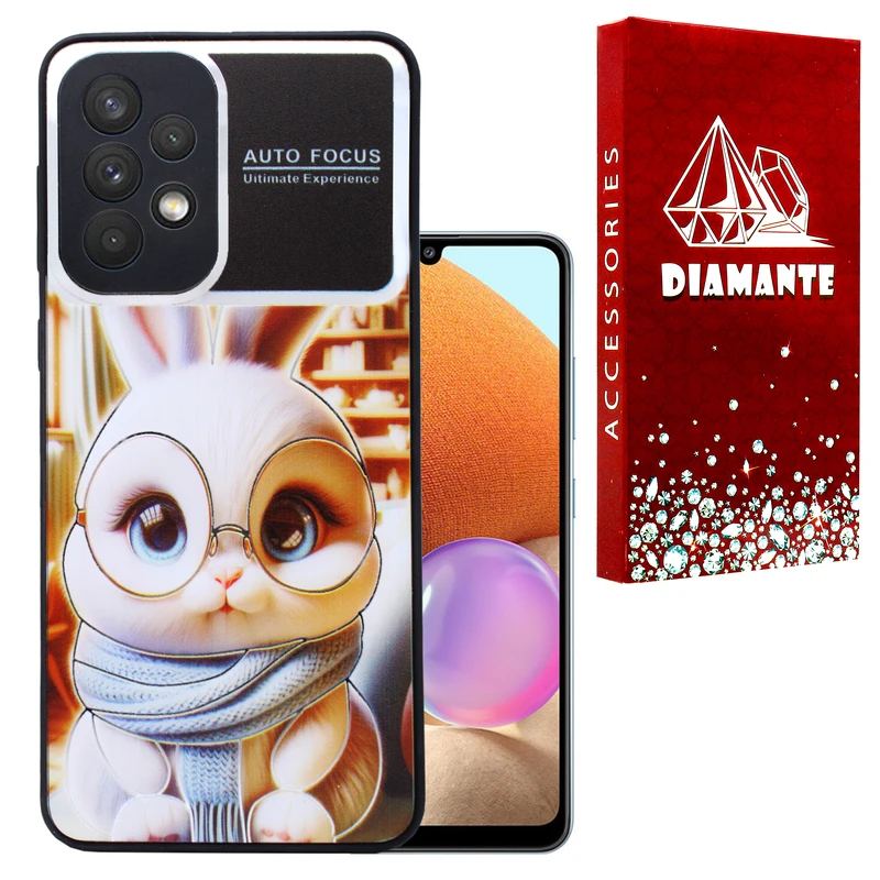 کاور دیامانته مدل Rabbit Rd مناسب برای گوشی موبایل سامسونگ Galaxy A33