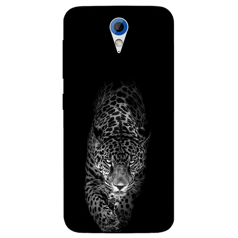 کاور مگافون طرح پلنگ مدل 1879 مناسب برای گوشی موبایل اچ تی سی Desire 620