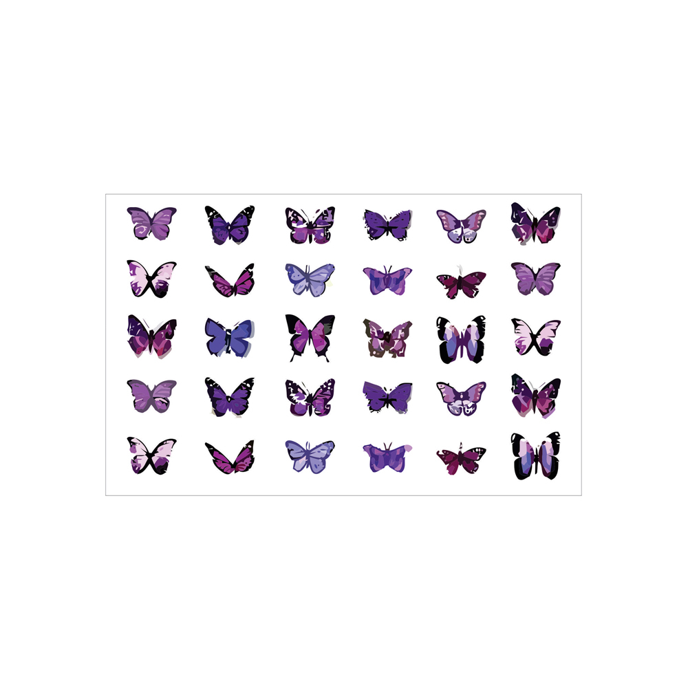 برچسب لنز ناخن مدل BLN4604