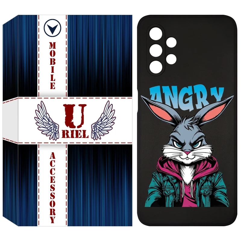 کاور یوریل  مدل KSH کد 51 طرح خرگوش مناسب برای گوشی موبایل سامسونگ Galaxy A13