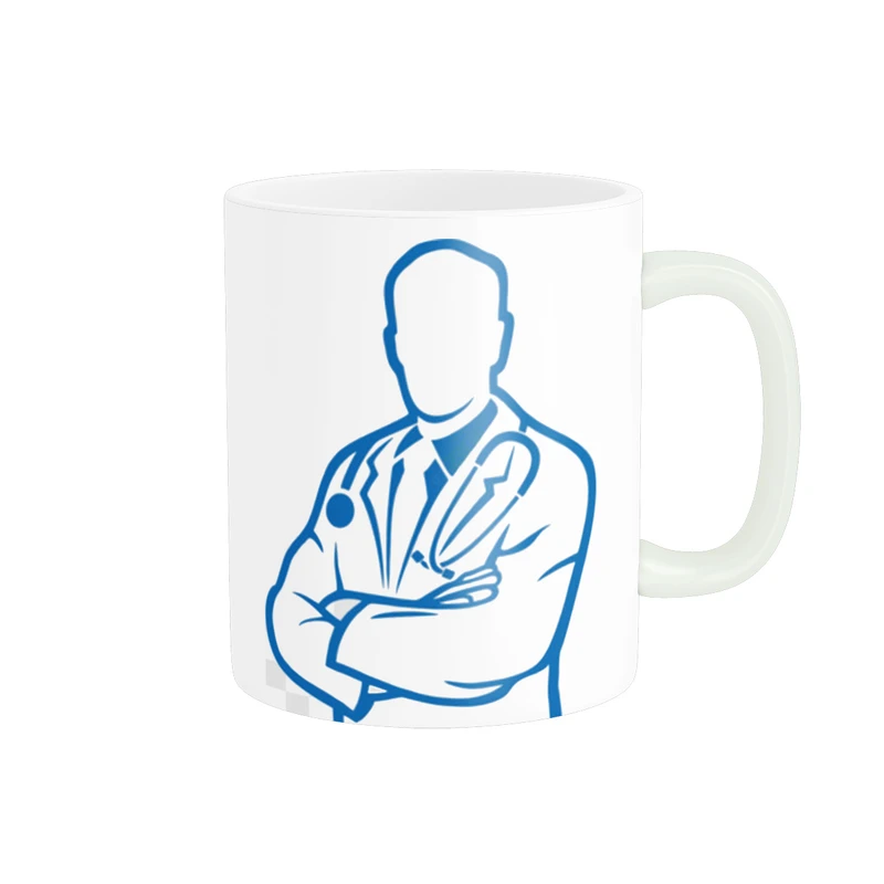 ماگ پادآفرین طرح پزشک  و دکتر کد 0758