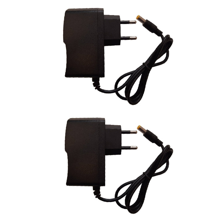 آداپتور 12 ولت 1 آمپر انزو مدل EU بسته دوعددی