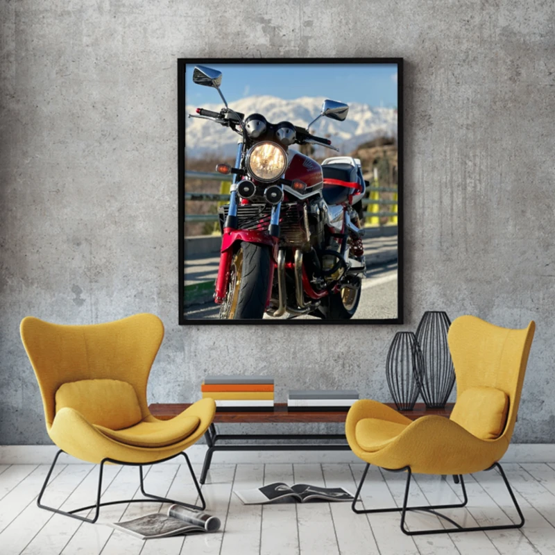 تابلو بکلیت طرح موتور سنگین هوندا cb1300 مدلpa_1300_1