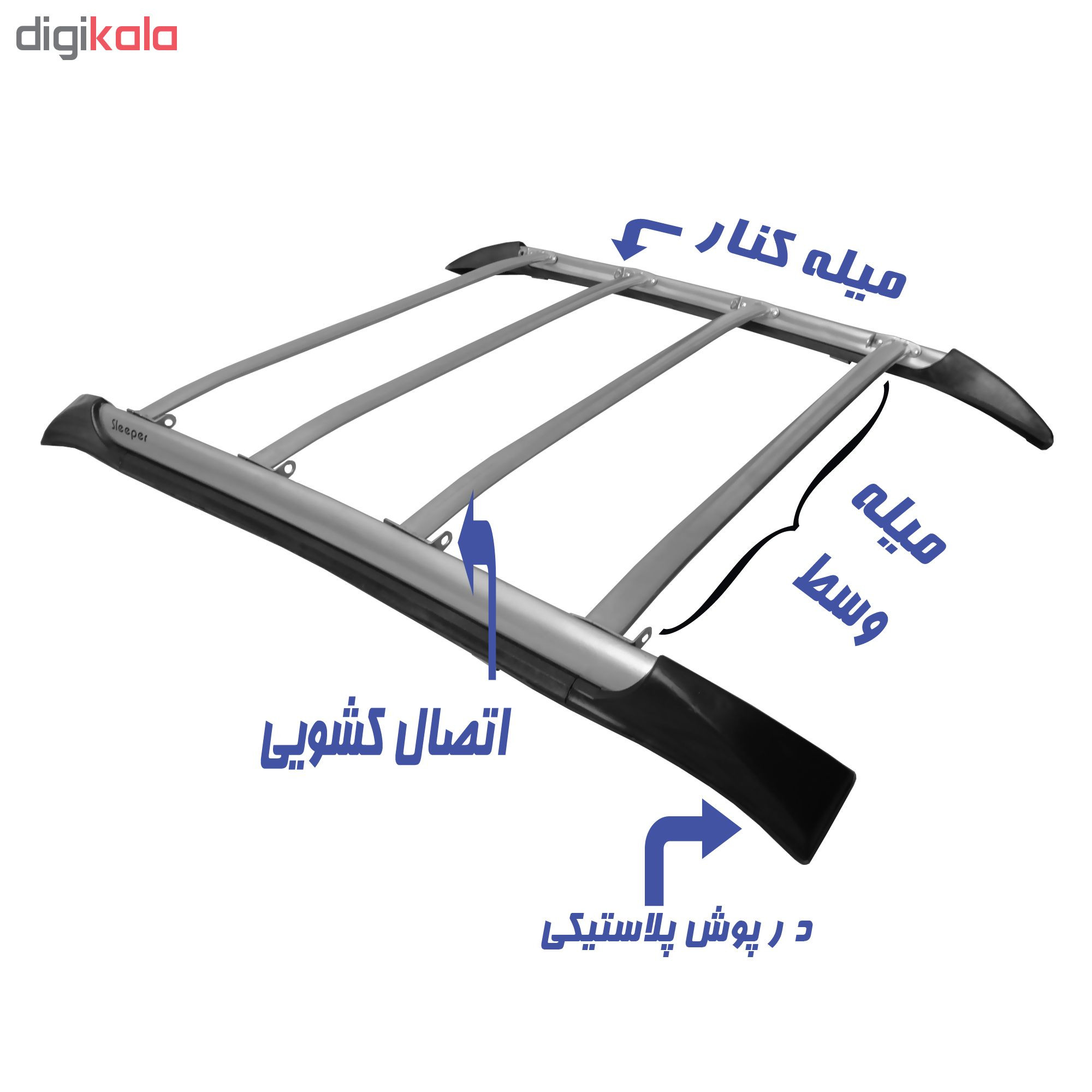 باربند خودرو  اسلیپر مدل ST_ N مناسب برای برلیانس 230 H و H 220