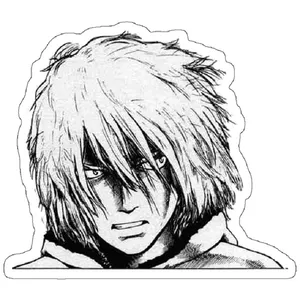 استیکر لپ تاپ مدل Vinland Saga - Thorfinn