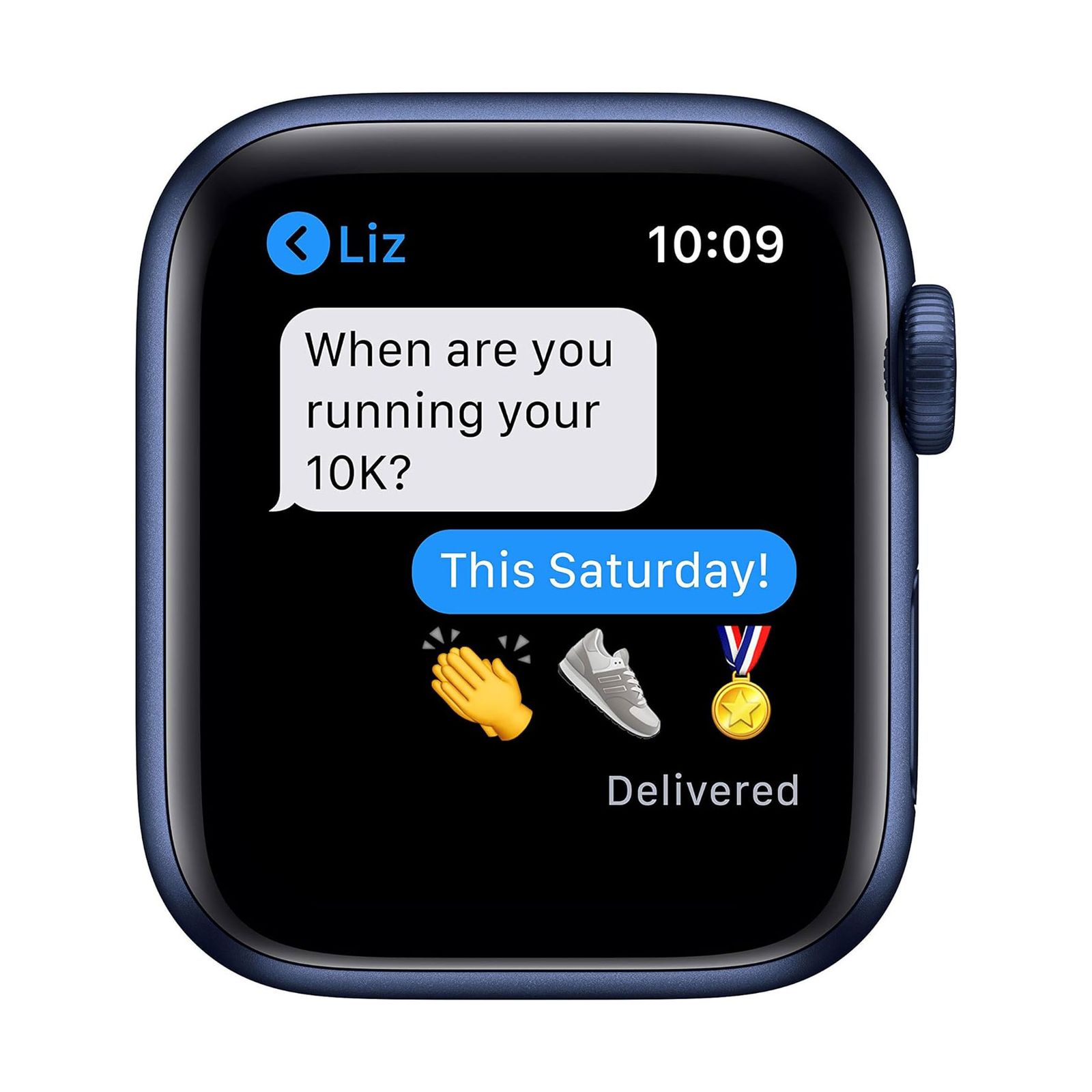 ساعت هوشمند اپل واچ سری 6 مدل 40mm Aluminum Case with  Sport silicone Band -  - 15