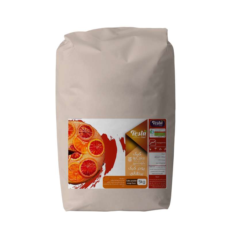 پودر کیک پرتقالی تستا-5 کیلوگرم