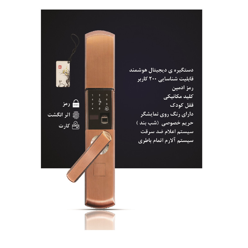 دستگیره هوشمند مدل Eli-72