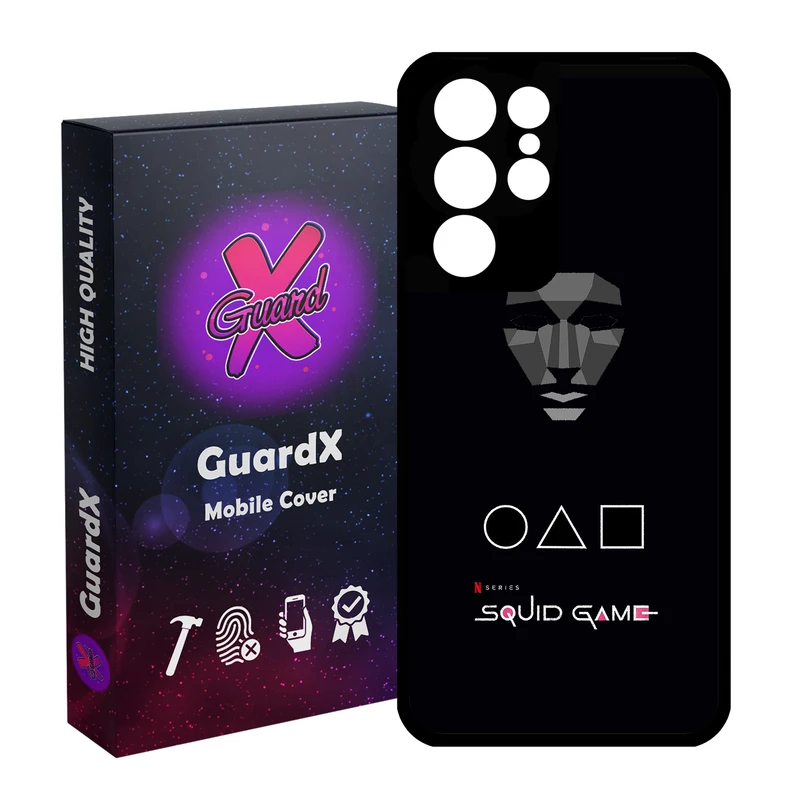 کاور گارد ایکس طرح بازی مرکب مدل Glass10408 مناسب برای گوشی موبایل سامسونگ Galaxy S21 Ultra