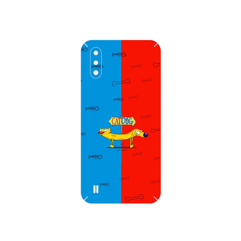 برچسب پوششی ماهوت مدل CatDog مناسب برای گوشی موبایل سامسونگ Galaxy M01