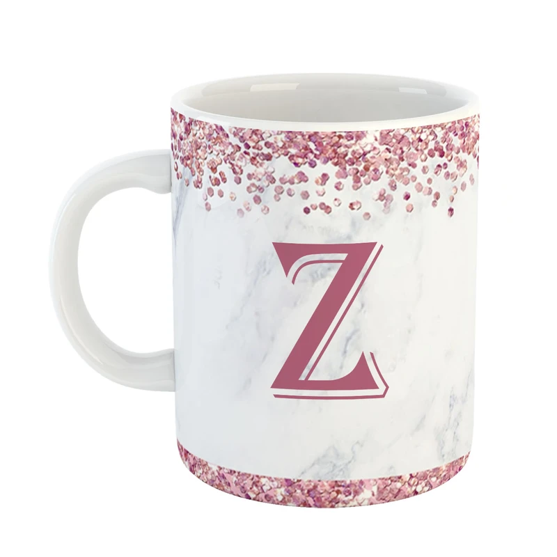 ماگ پاد افرین مدل فانتزی طرح حرف Z کد 10