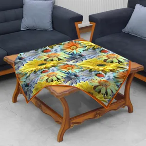 رومیزی طرح گل کد 927