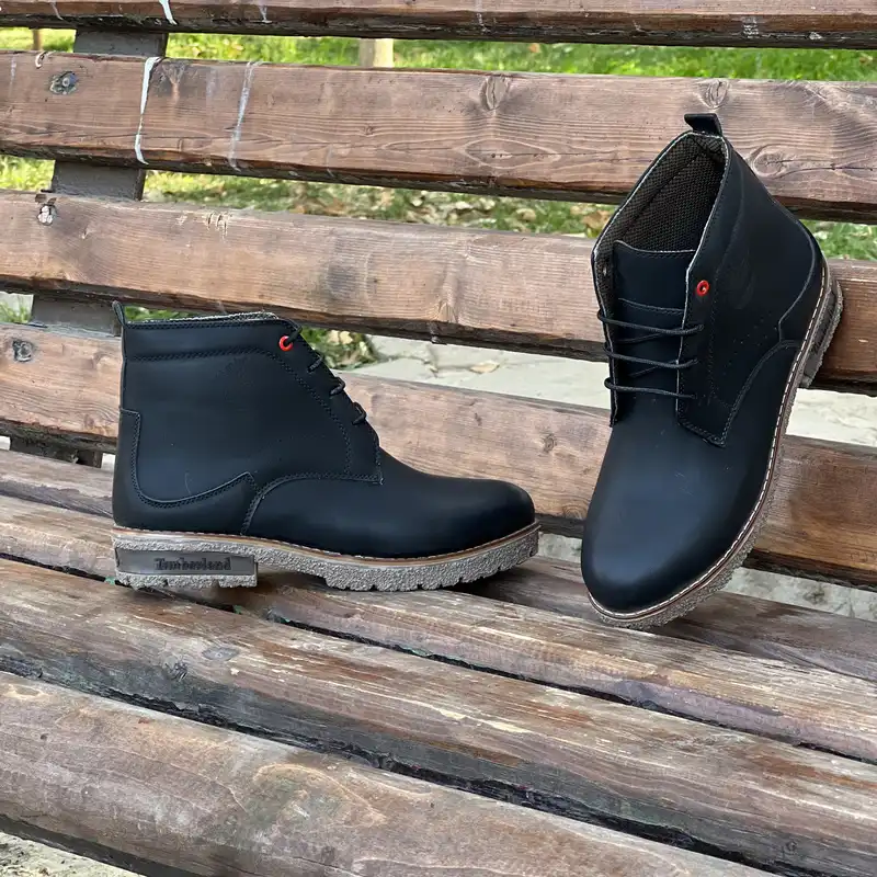 نیم بوت زنانه مدل چرم پوش کد Bk-138