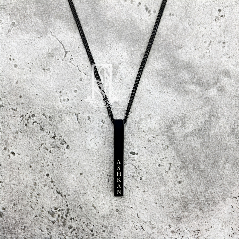 گردنبند مردانه لیردا مدل اشکان  کد hft  00080