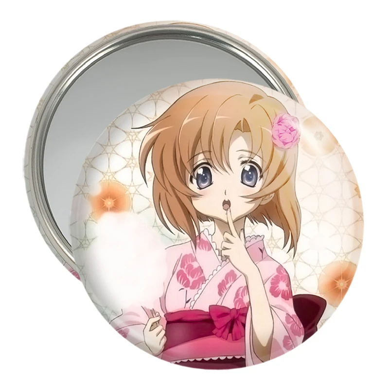 آینه جیبی خندالو مدل رنا انیمه هیگوراشی وقتی اشک می ریزد  کد 18154