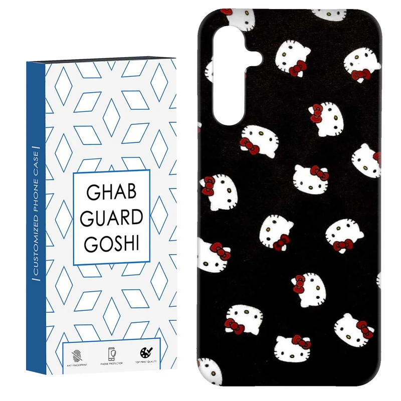 کاور قاب گارد گوشی طرح کیتی کد Dimo-881 مناسب برای گوشی موبایل سامسونگ Galaxy A54