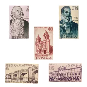 تمبر یادگاری مدل اسپانیا 1969 مجموعه 5 عددی