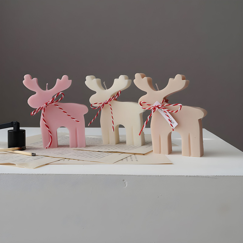 قالب شمع مدل ست مناسبتی شب یلدا و کریسمس کد C05 مجموعه 5 عددی