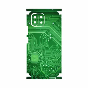 MAHOOT Green-Printed-Circuit-Board-FullSkin Cover Sticker for Xiaomi 11 Lite 5G NE