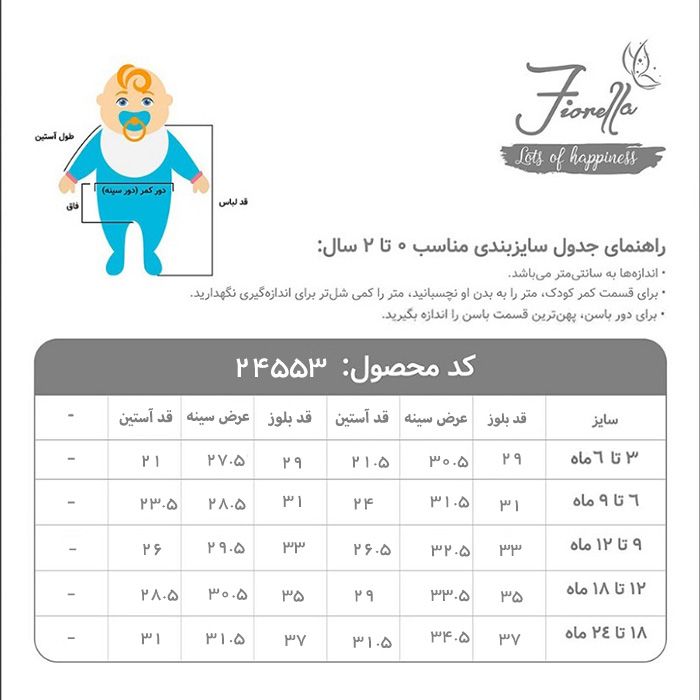 ست سه تکه لباس پسرانه فیورلا مدل شیر 24553 -  - 9