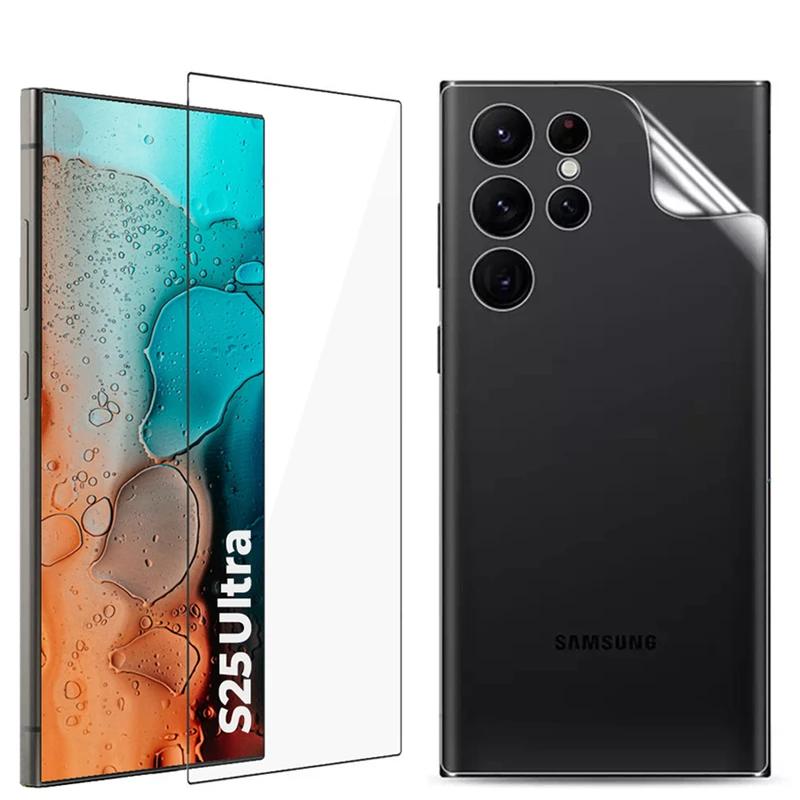 محافظ صفحه نمایش بادیگارد مدل FS مناسب برای گوشی موبایل سامسونگ GALAXY S25 Ultra به همراه محافظ پشت