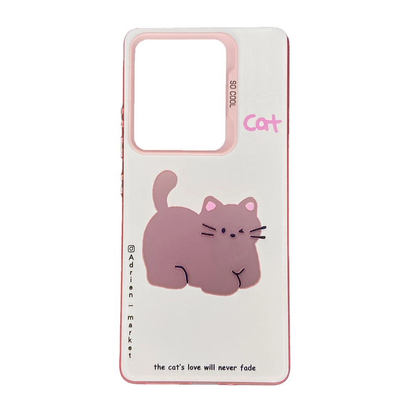 کاور طرح گربه مدل SoCool_R13 مناسب برای گوشی موبایل شیائومی Redmi 13