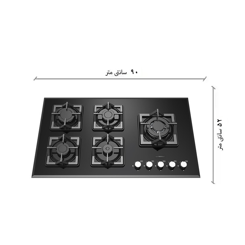 اجاق گاز صفحه ای رابیتس مدل 562