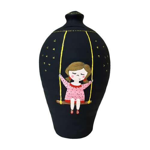 قلک سفالی مدل RO - 01