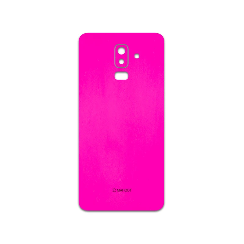 برچسب پوششی ماهوت مدل Phosphorus-Pink مناسب برای گوشی موبایل سامسونگ Galaxy J8